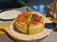 超厚芝士披萨-暖山咖啡西餐厅