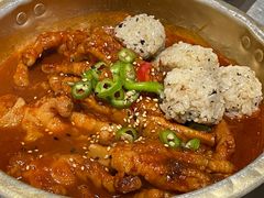 辣烤鸡爪-富乐满韩国正宗炸鸡韩国料理(虹泉路店)