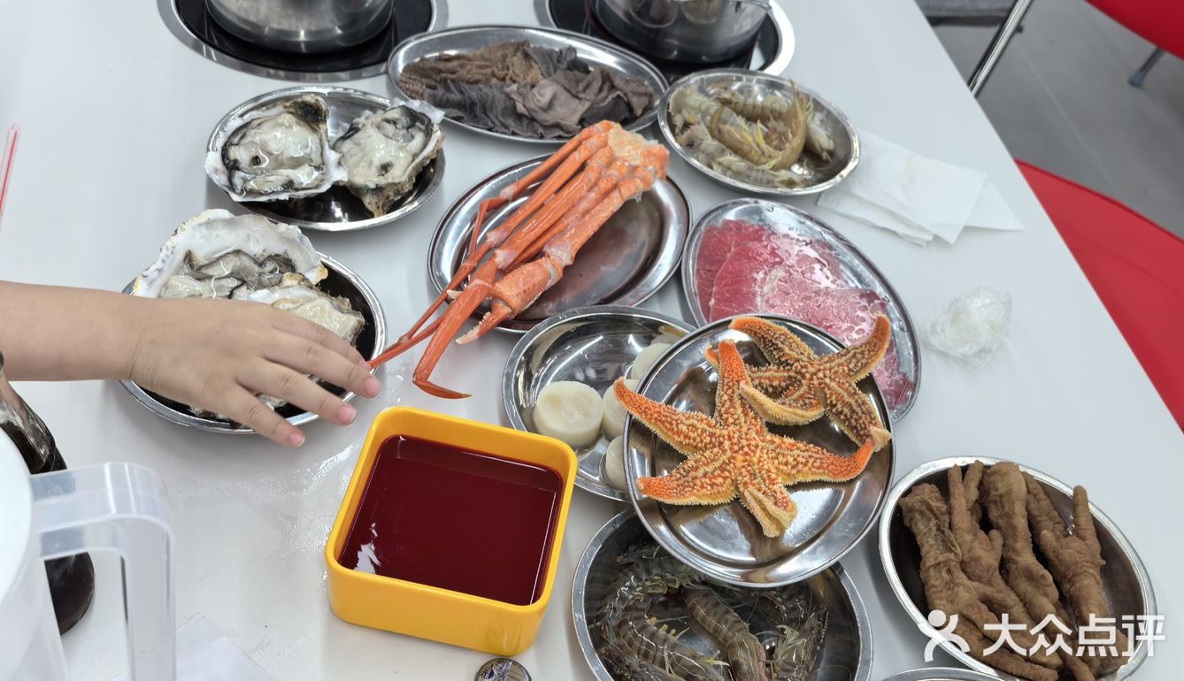 比菜市场还便宜的海鲜档