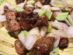 黑椒雪花牛仔粒-丁记盐蘸牛肉·新杭菜(河东路店)