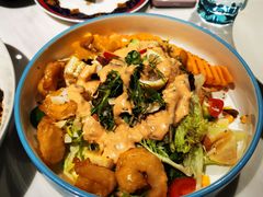 海鲜木瓜沙拉-Gray Whale 灰鲸餐厅(北美N1店)