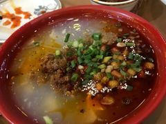 豆腐脑-美食村花园餐厅