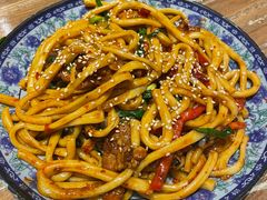 攒劲的干煸炒面-清真·玛丽亚新疆菜主题餐厅(浙江中路店)