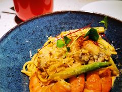 芝士蘑菇鲜虾意大利面-BE BRIGHT KITCHEN(正佳广场店)