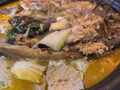 金银蒜香烤鱼-探鱼·鲜青椒爽麻烤鱼(银泰城店)