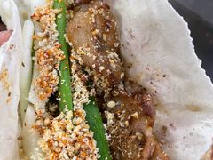 -万家乐带皮五花肉烧烤(临淄大院店)
