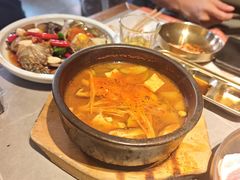 -草家酱蟹炭火烤肉店(珲春南路一店)