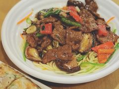 黑胡椒牛肉炒面-台北楚楚园馅饼粥(虹桥南丰城店)
