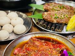 -明洞阿姨·韩式酱蟹烤肉·创意料理(三元桥店)