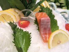 三文鱼刺身-新海渔港·胶东海鲜家常菜·家宴(奥体中心店)