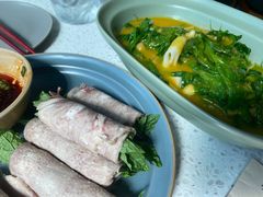薄荷牛舌卷-半山腰·云南菜(侨福芳草地店)
