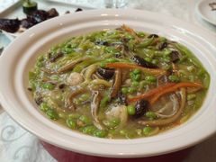 青茄鳝丝烧毛豆-阿英煲(凉城路店)