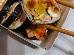 蛋黄肉松紫菜包饭-胤韩紫菜包饭·炸鸡·拌饭(宋家庄店)