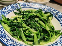 清炒鸡毛菜-欧记大排档·景德菜(上海首店)