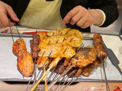 -宝记烧烤·碳锅羊肉·羊蝎子火锅·夜食社(文体路创始店)