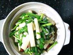 韭菜炒山药-百姓厨房(凤翔泥塑坊店)