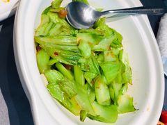 虾干酱啫水冬芥菜-徐记海鲜(曲江南湖店)