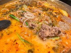 百香果酸辣小锅米线-潘小烧·云南烧烤(浦东店)
