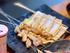 烤胸口油-丹东特色烤肉(学府路一部店)