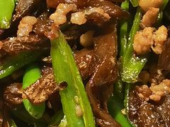 豆角炒锅茄子-芳草地度假酒店·野炉中餐厅