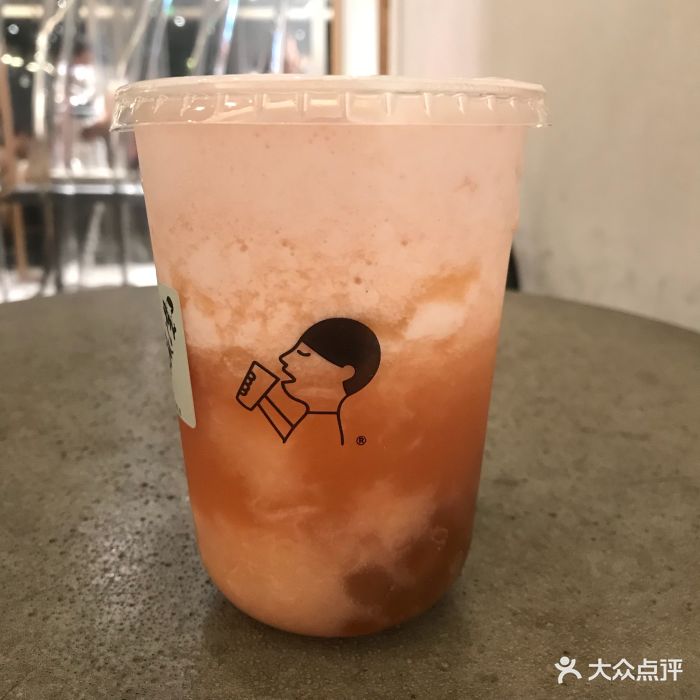 喜茶(保利中环店)桃桃波波茶图片 - 第1张