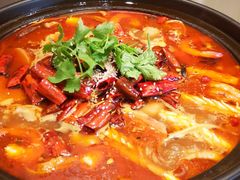 品海满江红毛血旺-品海楼·大连海胆锅贴馆(东港店)