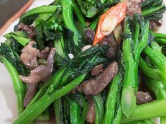 猪杂炒菜心-区海鸡场饭店(石壁店)