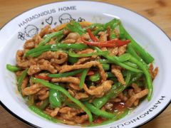 青椒肉丝饭-川湘记