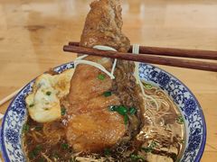 爆鱼红汤面-裕兴记·三虾面(西北街总店)