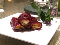 脆皮鲜虾红米肠-泉州富力万达文华酒店-品珍中餐厅