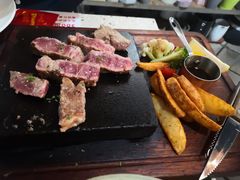 石烧西冷牛排-缦云里花园餐厅