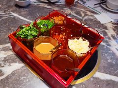 九宫格酱料-禄婶鸡煲·打边炉