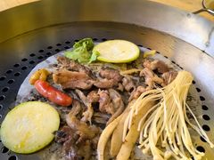 -陈叉子钢盆烤肉(中原万达店)