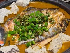 鲜青椒葱葱味烤鱼-探鱼·鲜青椒爽麻烤鱼(北京路天河城店)