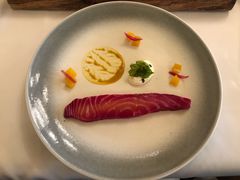 挪威烟熏三文鱼水晶黄瓜香槟奶油-福楼法餐厅FLO