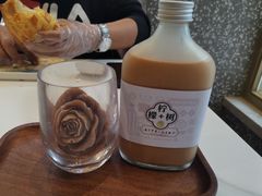 冠军玫瑰冰奶茶-柠檬树茶餐厅(海雅缤纷城店)
