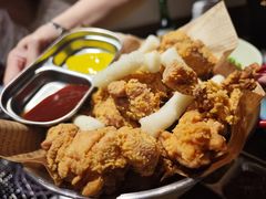 -明洞阿姨·韩式酱蟹烤肉·创意料理(三元桥店)