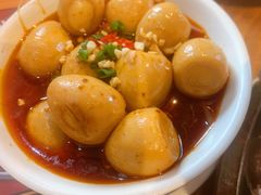 辣卤鹌鹑蛋-炉小二铜锅牛蛙•川湘菜(三里屯店)