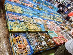 -霞涌市场海鲜摆卖区