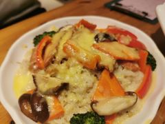田园芝士焗饭配碗仔翅-莲池荟素食馆·12年老字号(光孝寺店)