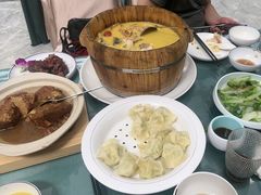 嫩瓜鸡蛋水饺-天毓山庄·餐厅