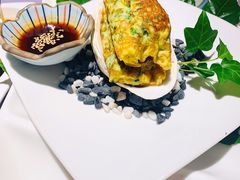 蛋香小葱煎生蚝-梧桐北京烤鸭·铜锅涮肉(海岸城店)