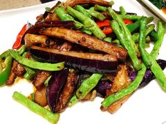 紫苏豆角茄子-满得意茶餐厅·顺德家常菜·港式经典(大良店)