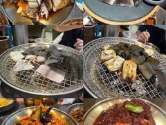 -草家酱蟹炭火烤肉店(珲春南路一店)