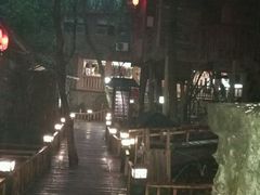 -天门沟九州驿站树上汤泉