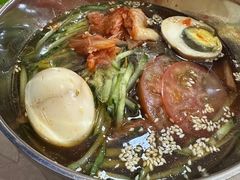 -吉林延边牛肉汤饭，大冷面