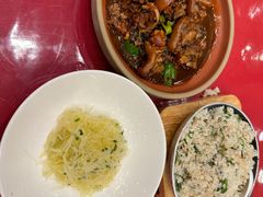 葱油金瓜丝-侬佳蒸菜馆(听潮店)