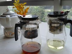 菊花茶和普洱茶-炳胜公馆(珠江新城店)