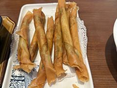 荠菜虾仁卷-印象徽州·正宗徽菜体验店