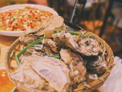 竹篮生蚝-全渔村小海鲜